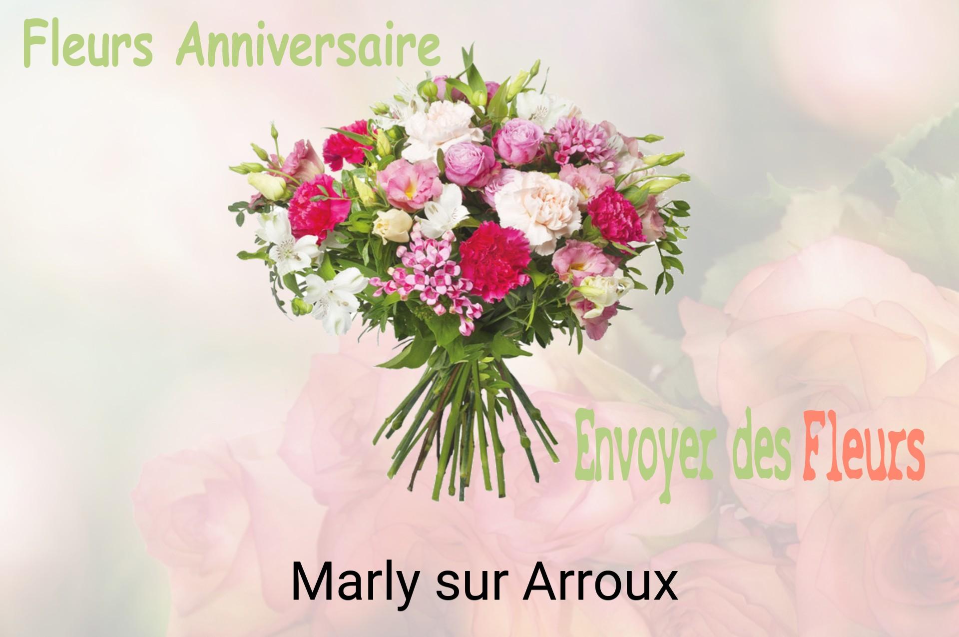 Bouquet de fleurs d’anniversaire livré à Marly-sur-Arroux