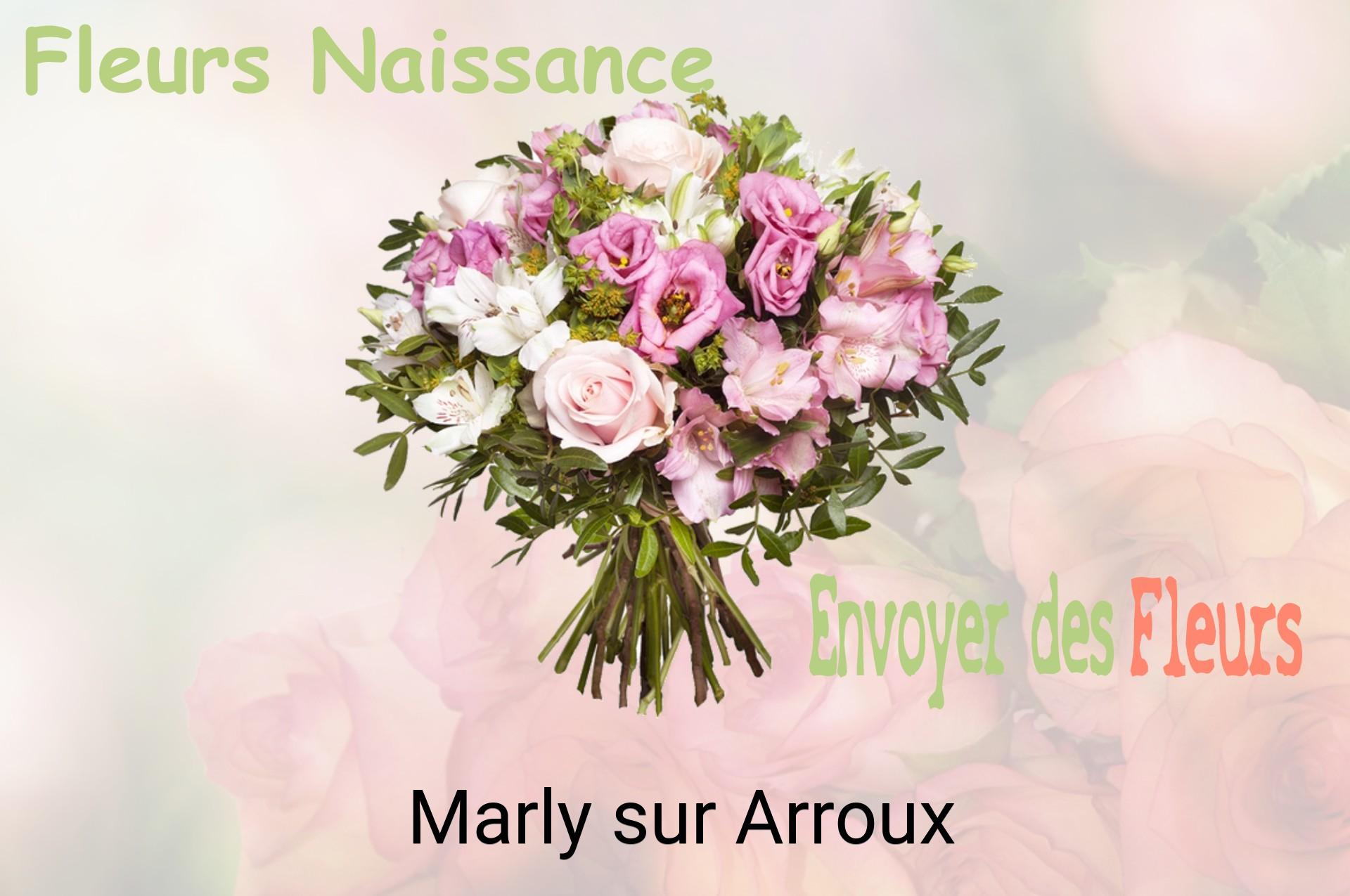 Bouquet de fleurs de naissance livré à Marly-sur-Arroux