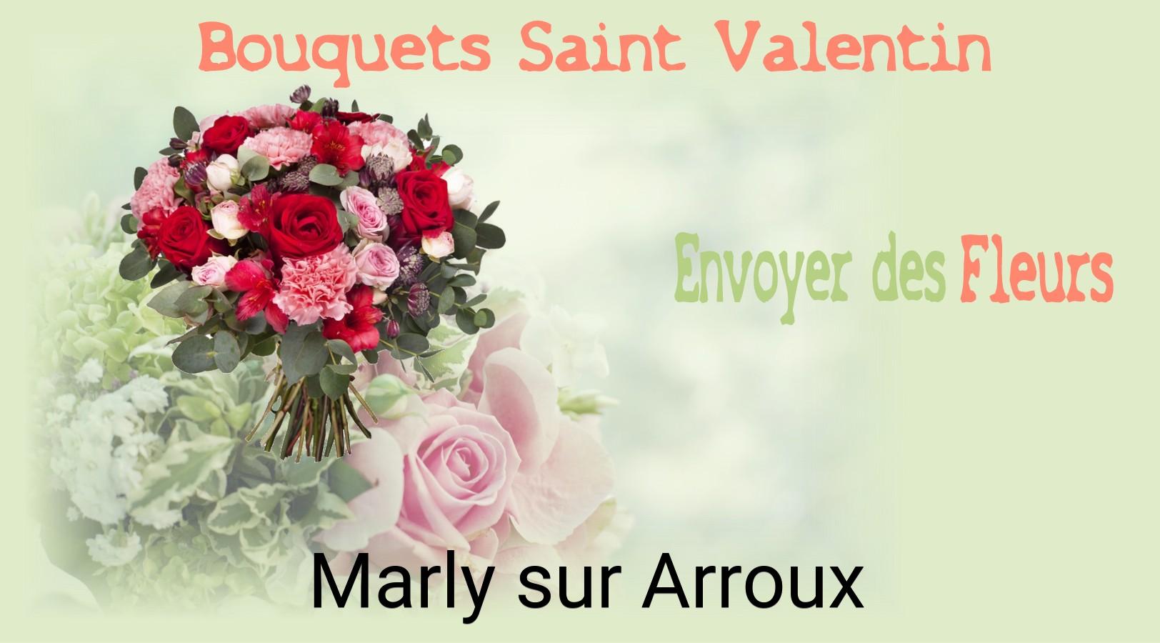 Roses de Saint-Valentin livrées à Marly-sur-Arroux